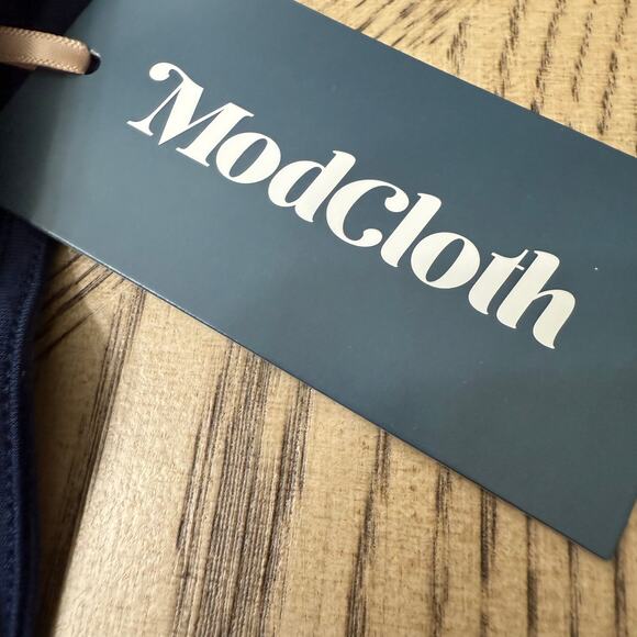 ModCloth Navy‎ Blue Familiar Feeling Sleeveless Top XXS NWT - Picture 5 of 10